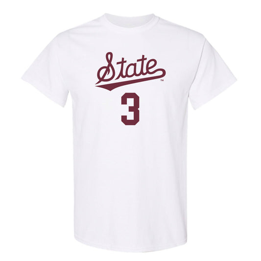 Mississippi State - NCAA Women's Volleyball : Lindsey Mangelson - Replica Shersey T-Shirt-0