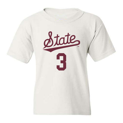 Mississippi State - NCAA Women's Volleyball : Lindsey Mangelson - Replica Shersey Youth T-Shirt-0