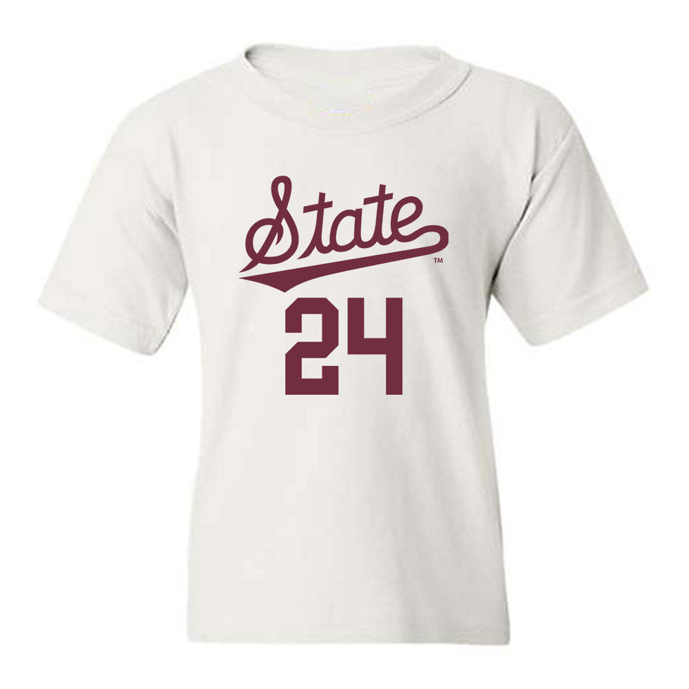 Mississippi State - NCAA Women's Volleyball : Cayley Hanson - Replica Shersey Youth T-Shirt-0
