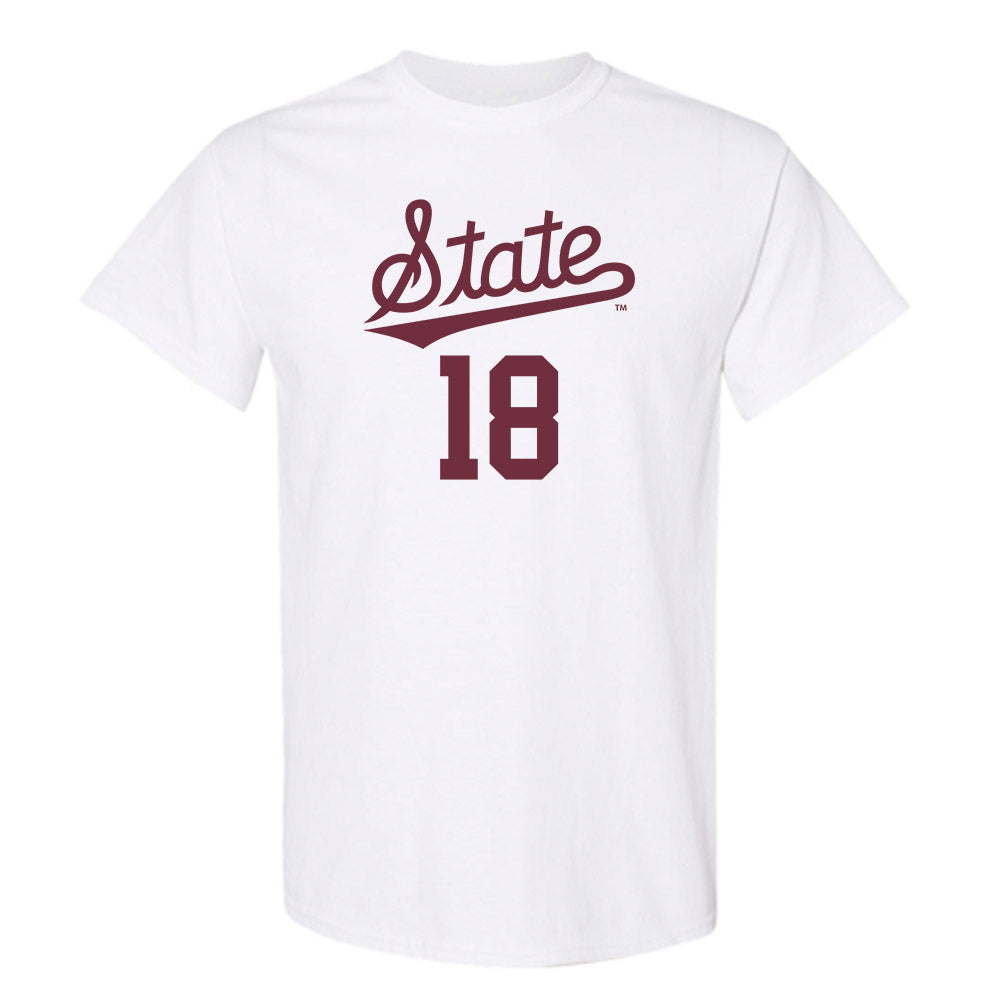 Mississippi State - NCAA Women's Volleyball : Lauren Myrick - Replica Shersey T-Shirt-0