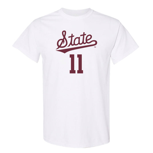 Mississippi State - NCAA Women's Volleyball : Kenna Dressel - Replica Shersey T-Shirt-0