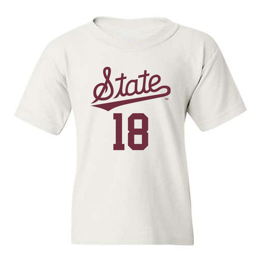 Mississippi State - NCAA Women's Volleyball : Lauren Myrick - Replica Shersey Youth T-Shirt-0
