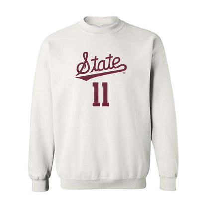 Mississippi State - NCAA Women's Volleyball : Kenna Dressel - Replica Shersey Crewneck Sweatshirt-0
