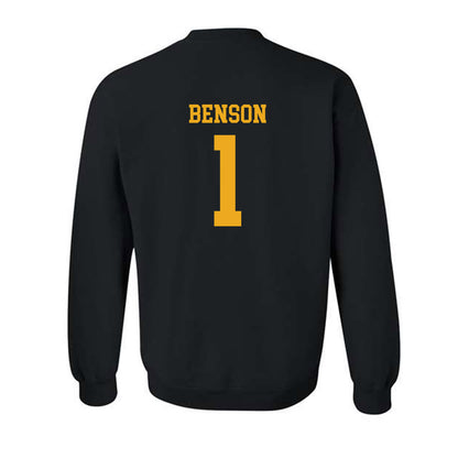 Missouri - NCAA Baseball : Cameron Benson - Classic Shersey Crewneck Sweatshirt-1
