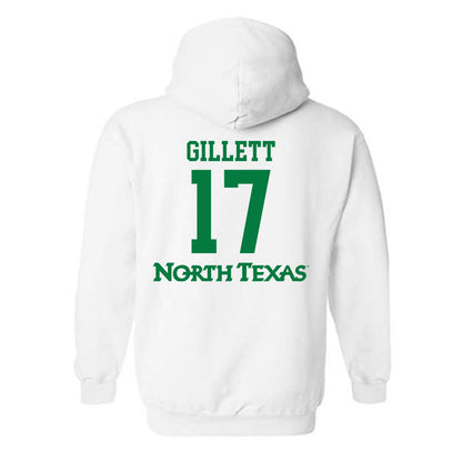 North Texas - NCAA Women's Volleyball : Susan Gillett - Replica Shersey Hooded Sweatshirt