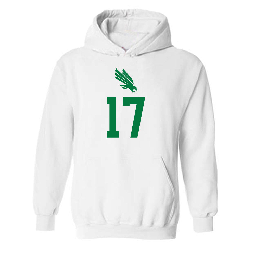 North Texas - NCAA Women's Volleyball : Susan Gillett - Replica Shersey Hooded Sweatshirt