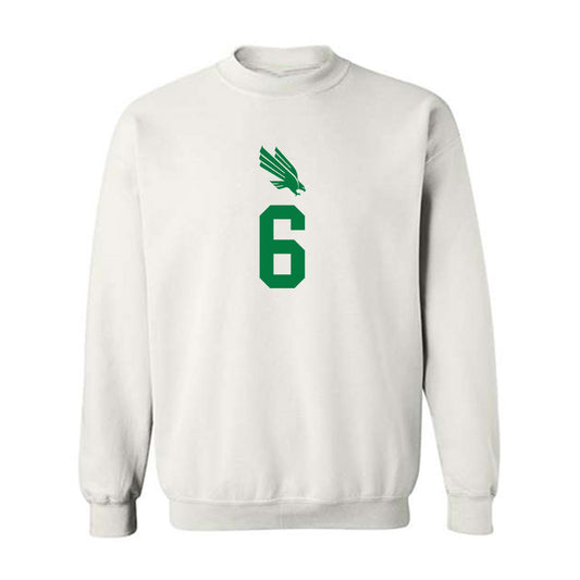 North Texas - NCAA Women's Volleyball : Reagan Bedell - Replica Shersey Crewneck Sweatshirt-0