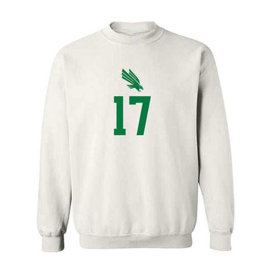 North Texas - NCAA Women's Volleyball : Susan Gillett - Replica Shersey Crewneck Sweatshirt