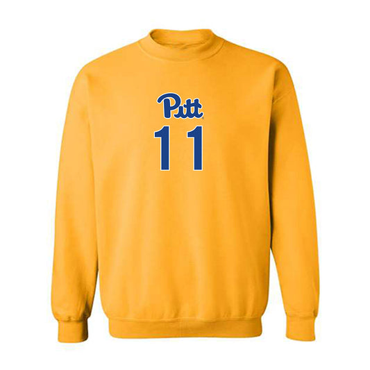 Pittsburgh - NCAA Women's Volleyball : Dalia Virlan - Replica Shersey Crewneck Sweatshirt