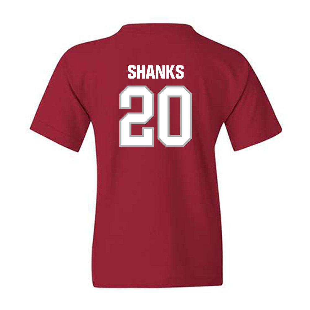 Troy - NCAA Football : Deebo Shanks - Classic Shersey Youth T-Shirt-1