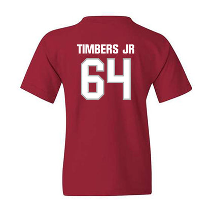 Troy - NCAA Football : Ricky Timbers Jr - Classic Shersey Youth T-Shirt-1