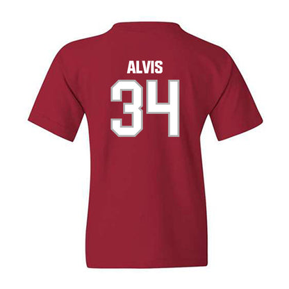 Troy - NCAA Football : Jeremiah Alvis - Classic Shersey Youth T-Shirt-1