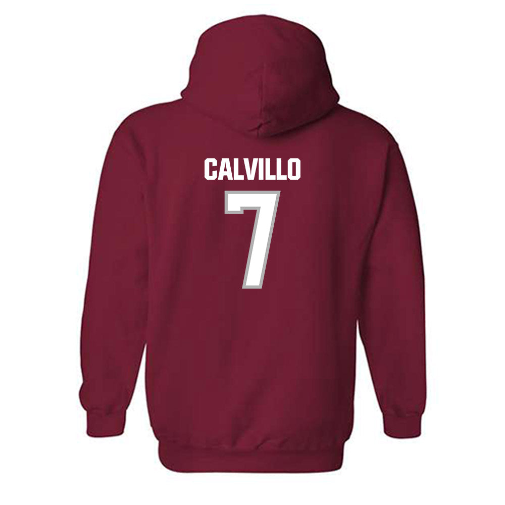 Troy - NCAA Women's Volleyball : Kalina Calvillo - Classic Shersey Hooded Sweatshirt-1
