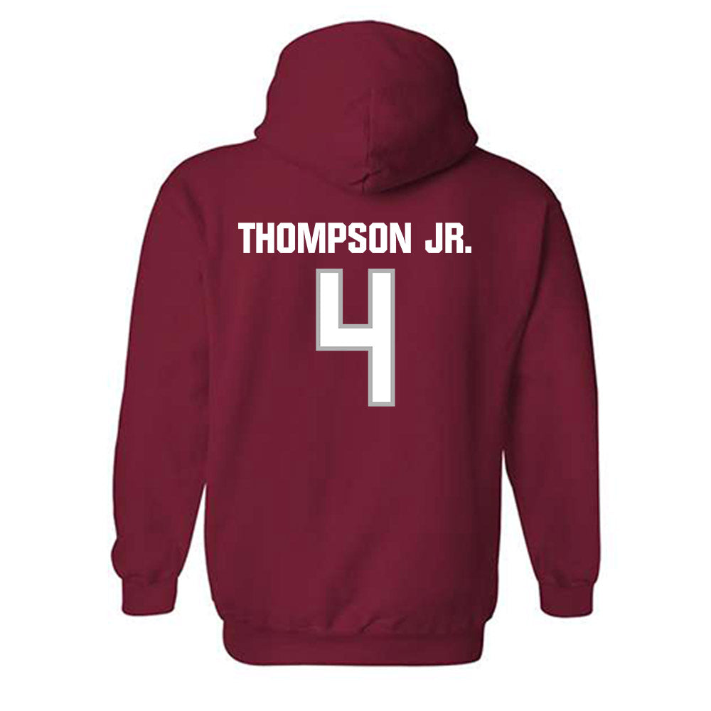 Troy - NCAA Football : TJ Thompson Jr. - Classic Shersey Hooded Sweatshirt-1
