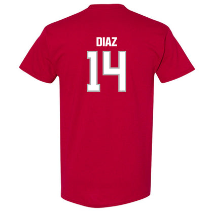 Troy - NCAA Baseball : Zaid Diaz - Classic Shersey T-Shirt-1