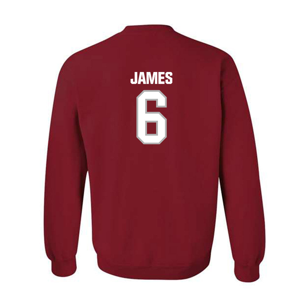 Troy - NCAA Football : Jack James - Classic Shersey Crewneck Sweatshirt-1