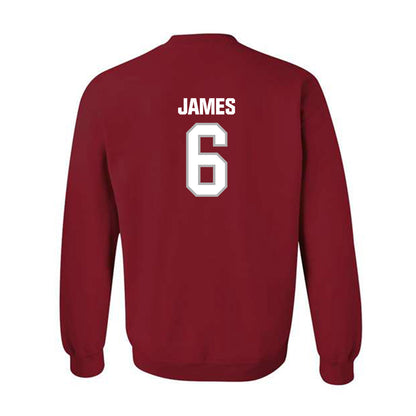 Troy - NCAA Football : Jack James - Classic Shersey Crewneck Sweatshirt-1
