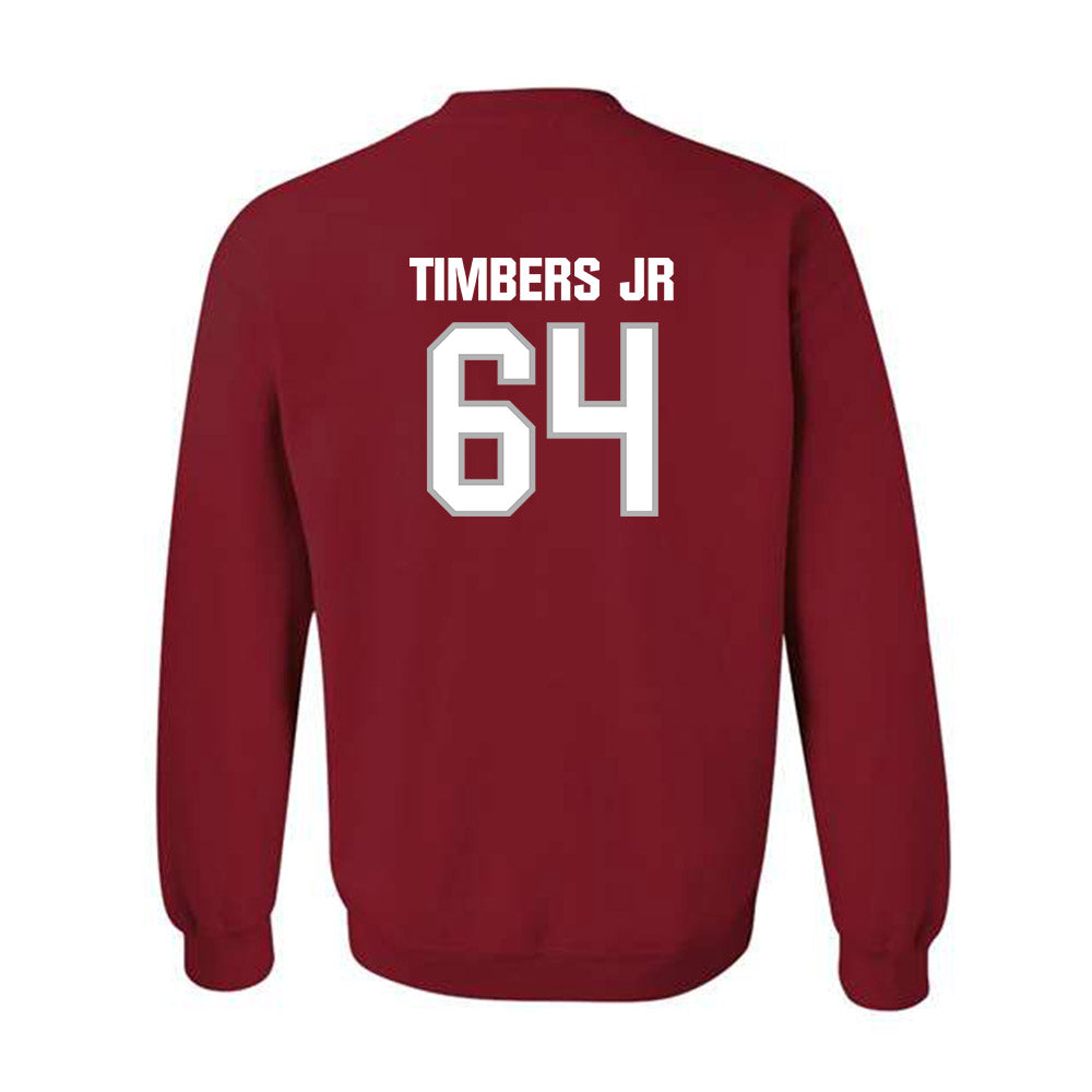 Troy - NCAA Football : Ricky Timbers Jr - Classic Shersey Crewneck Sweatshirt-1