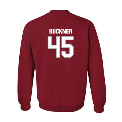 Troy - NCAA Baseball : Judah Buckner - Classic Shersey Crewneck Sweatshirt-1