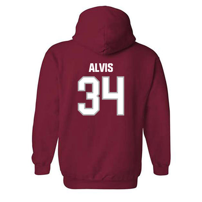 Troy - NCAA Football : Jeremiah Alvis - Classic Shersey Hooded Sweatshirt-1
