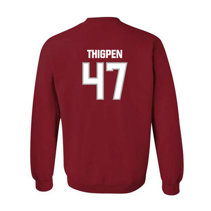 Troy - NCAA Baseball : Noah Thigpen - Classic Shersey Crewneck Sweatshirt