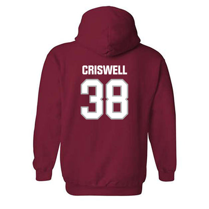 Troy - NCAA Baseball : Nate Criswell - Classic Shersey Hooded Sweatshirt-1