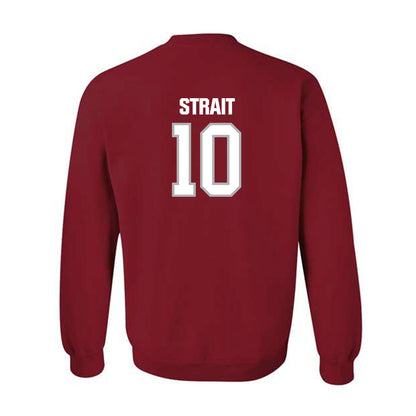 Troy - NCAA Football : Jabari Strait - Classic Shersey Crewneck Sweatshirt-1