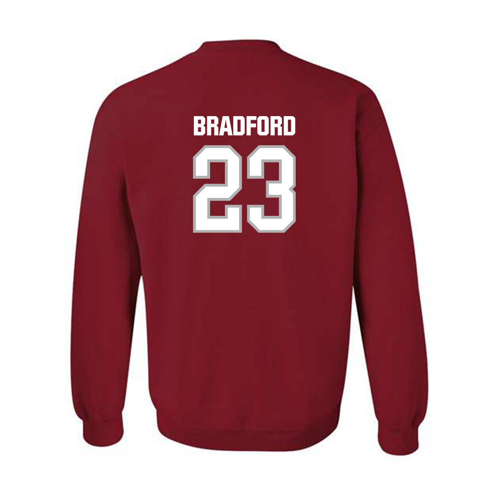 Troy - NCAA Football : KC Bradford - Classic Shersey Crewneck Sweatshirt-1