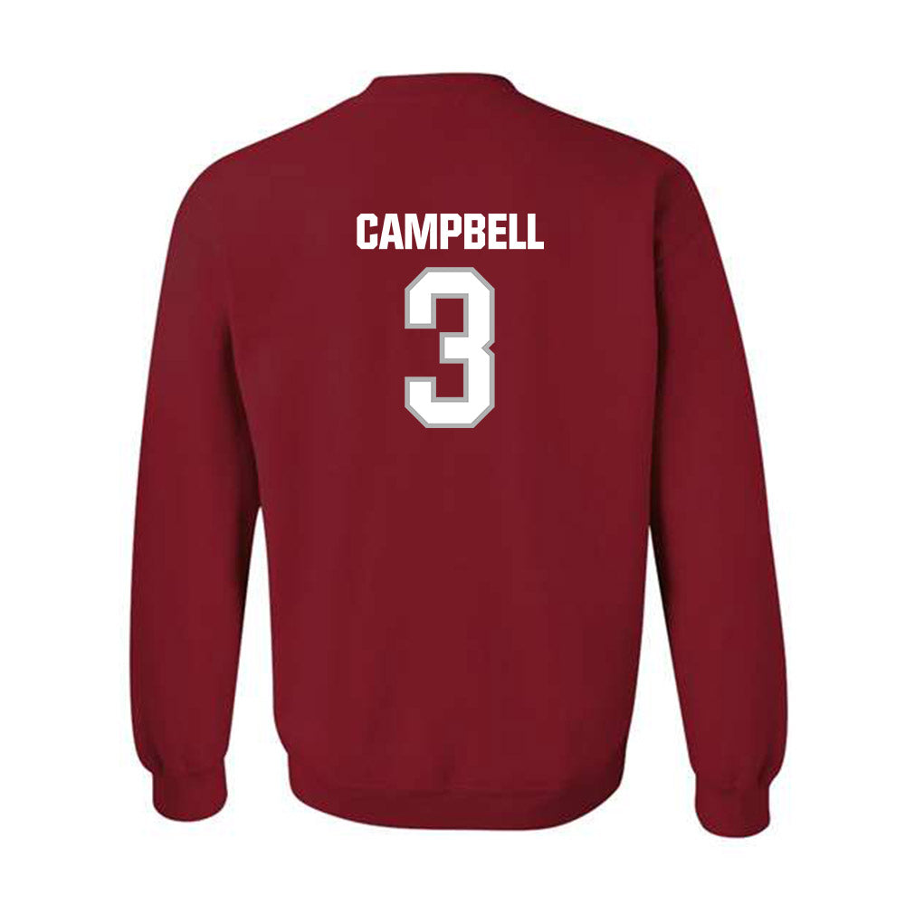Troy - NCAA Men's Basketball : Cooper Campbell - Classic Shersey Crewneck Sweatshirt-1