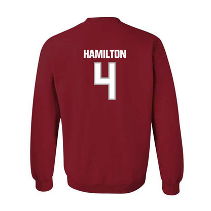 Troy - NCAA Women's Soccer : Imani Hamilton - Classic Shersey Crewneck Sweatshirt-1