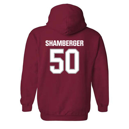 Troy - NCAA Football : RJ Shamberger - Classic Shersey Hooded Sweatshirt-1