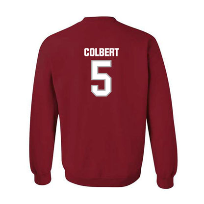 Troy - NCAA Men's Basketball : Javen Colbert - Classic Shersey Crewneck Sweatshirt-1