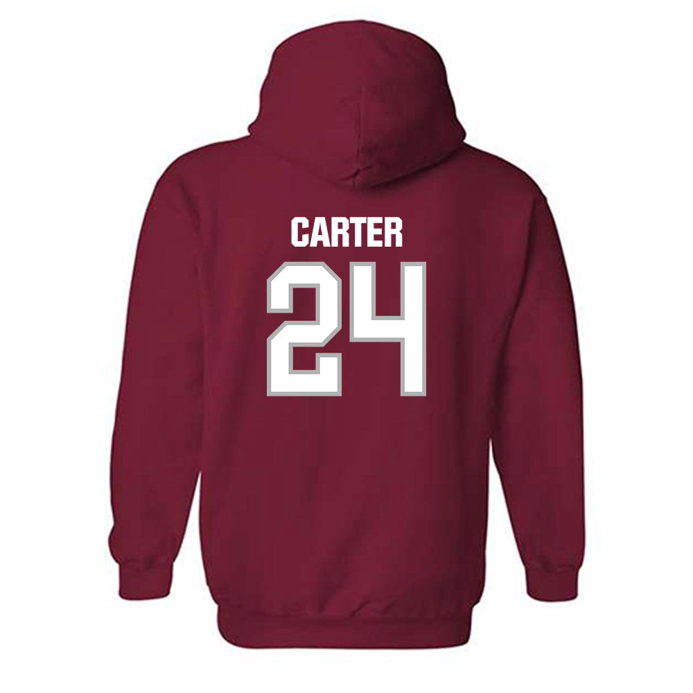 Troy - NCAA Football : Rondell Carter - Classic Shersey Hooded Sweatshirt-1