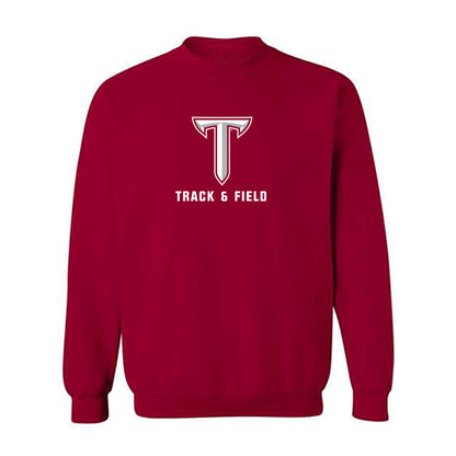 Troy - NCAA Men's Track & Field : Noah Putnam - Classic Shersey Crewneck Sweatshirt-0