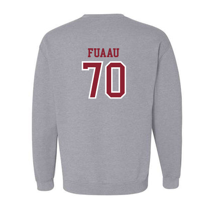 Troy - NCAA Football : Casey Fuaau - Generic Shersey Crewneck Sweatshirt-1