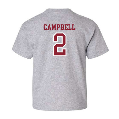 Troy - NCAA Men's Basketball : Cobi Campbell - Generic Shersey Youth T-Shirt-1