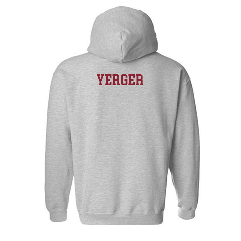 Troy - NCAA Men's Golf : Grant Yerger - Generic Shersey Hooded Sweatshirt-1