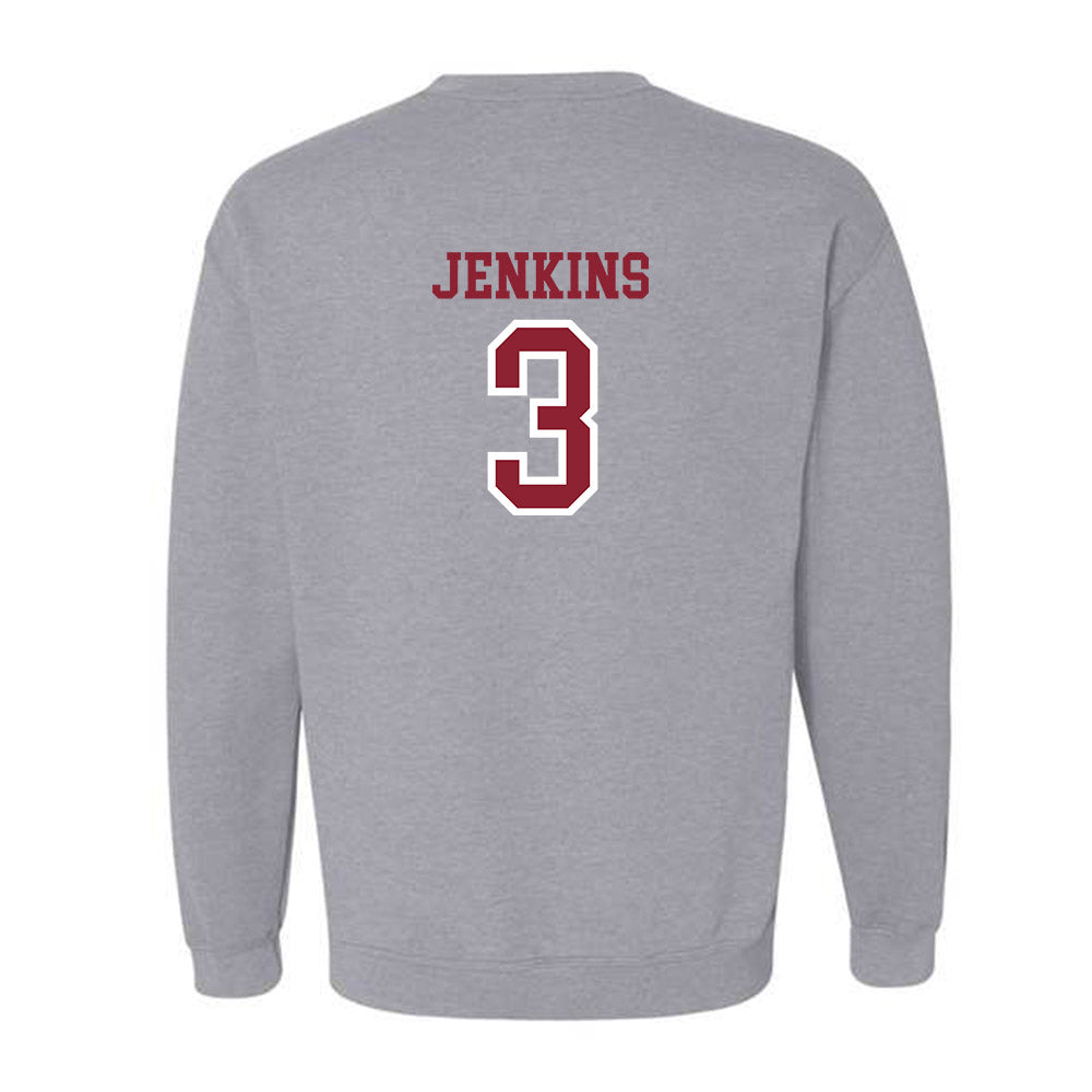 Troy - NCAA Women's Basketball : Emani Jenkins - Generic Shersey Crewneck Sweatshirt-1