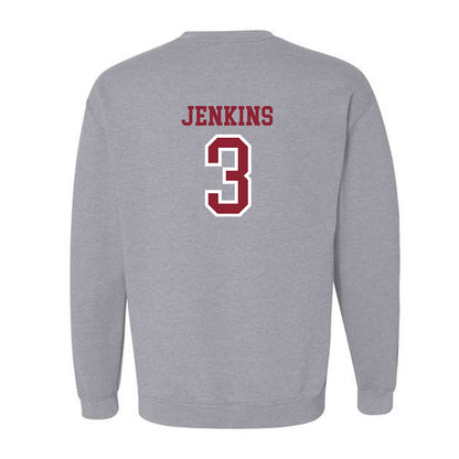 Troy - NCAA Women's Basketball : Emani Jenkins - Generic Shersey Crewneck Sweatshirt-1