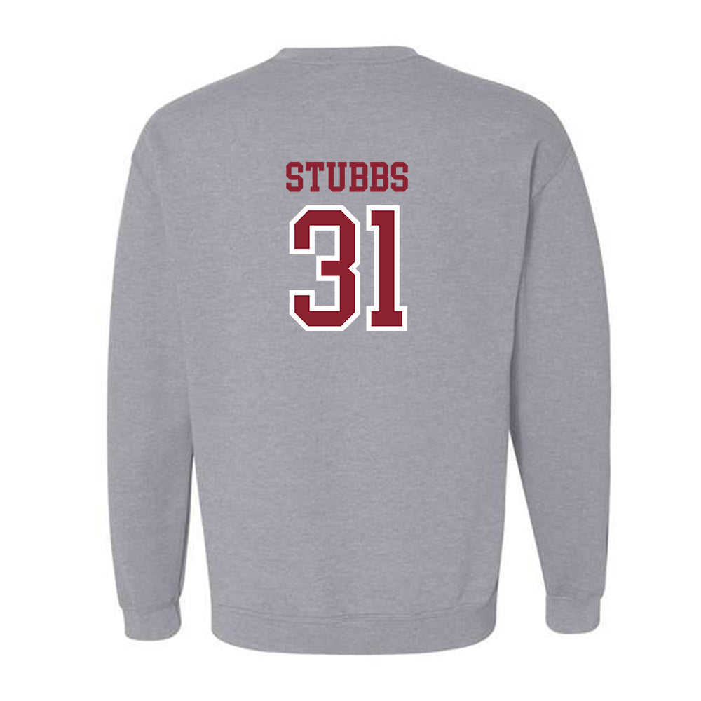 Troy - NCAA Baseball : Benjamin Stubbs - Generic Shersey Crewneck Sweatshirt-1