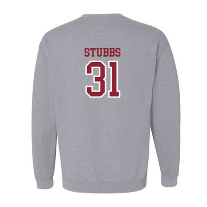 Troy - NCAA Baseball : Benjamin Stubbs - Generic Shersey Crewneck Sweatshirt-1