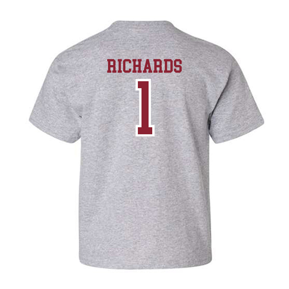 Troy - NCAA Women's Soccer : Taylor Richards - Generic Shersey Youth T-Shirt-1