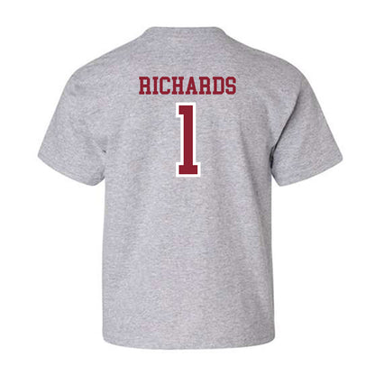 Troy - NCAA Women's Soccer : Taylor Richards - Generic Shersey Youth T-Shirt-1