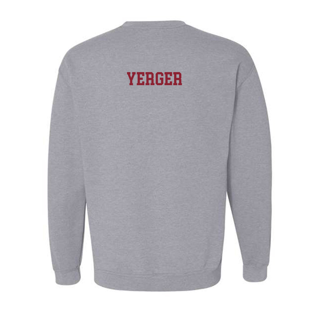 Troy - NCAA Men's Golf : Grant Yerger - Generic Shersey Crewneck Sweatshirt-1