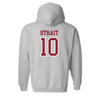 Troy - NCAA Football : Jabari Strait - Generic Shersey Hooded Sweatshirt-1