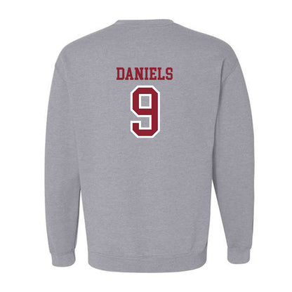 Troy - NCAA Women's Soccer : Jiselle Daniels - Generic Shersey Crewneck Sweatshirt-1