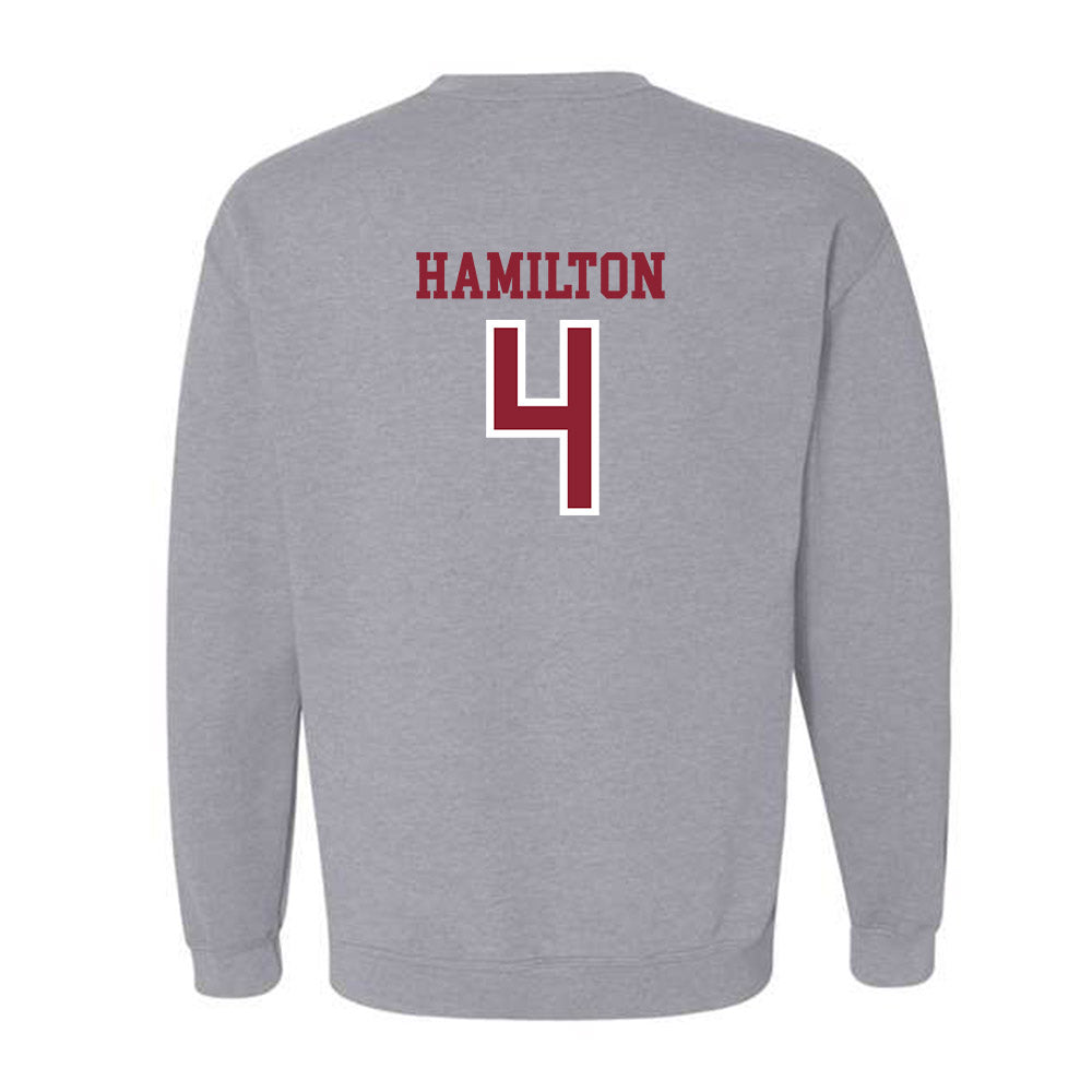 Troy - NCAA Women's Soccer : Imani Hamilton - Generic Shersey Crewneck Sweatshirt-1