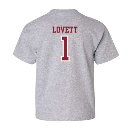 Troy - NCAA Football : Jordan Lovett - Generic Shersey Youth T-Shirt-1