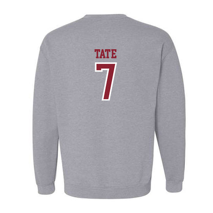 Troy - NCAA Football : Kristian Tate - Generic Shersey Crewneck Sweatshirt-1