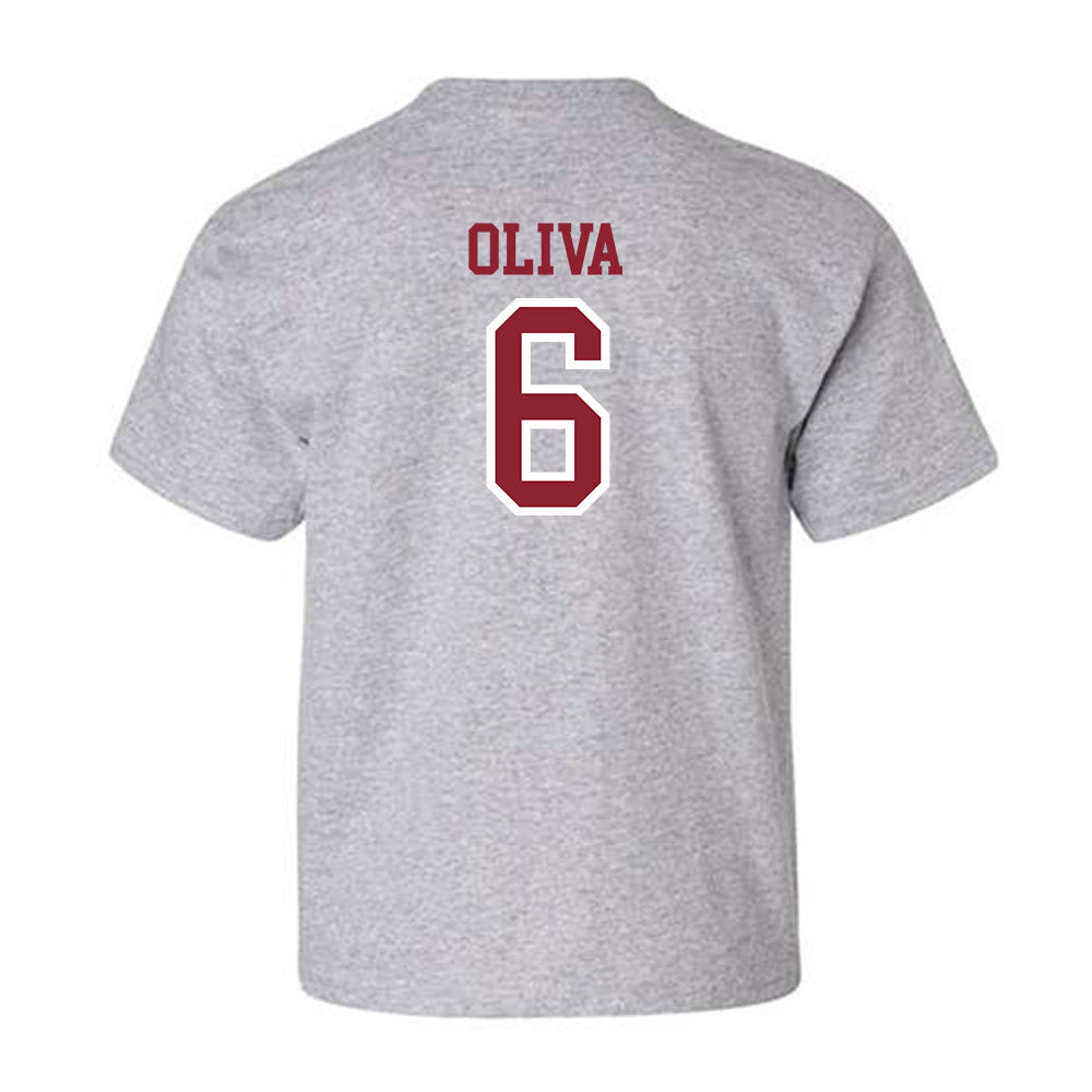 Troy - NCAA Softball : Caiden Oliva - Generic Shersey Youth T-Shirt-1